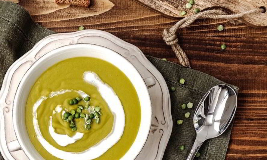 Рецепт супа-пюре из колотого зеленого гороха