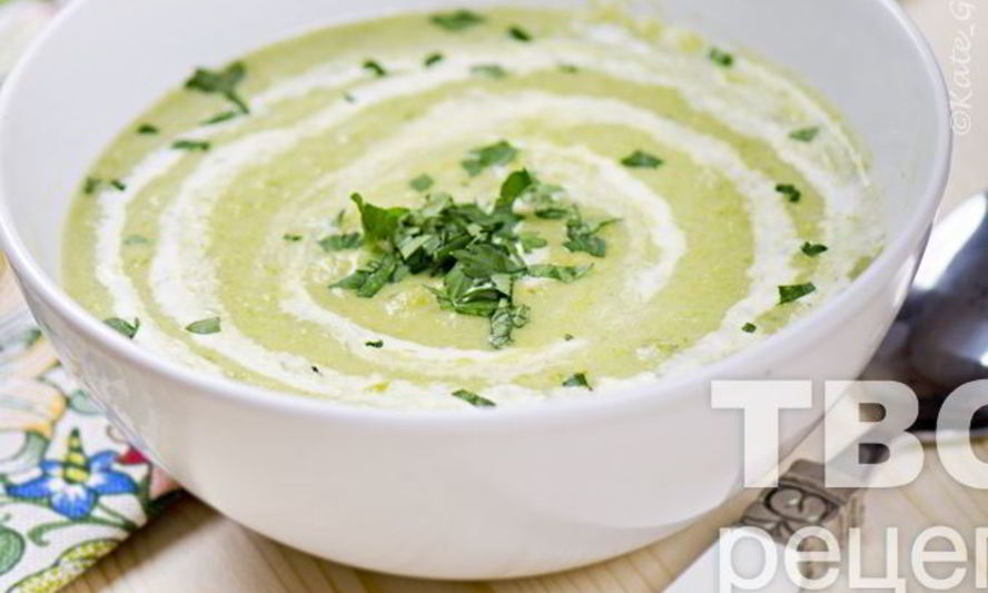 Рецепт супа-пюре из лука порея