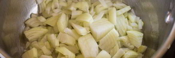 суп-пюре из печеного перца с курицей