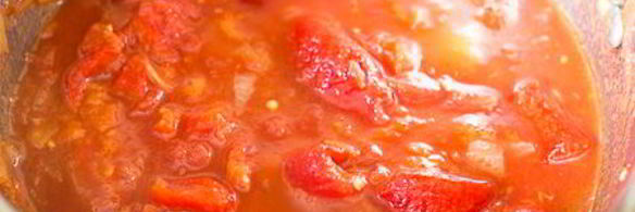 суп-пюре из печеного перца с курицей