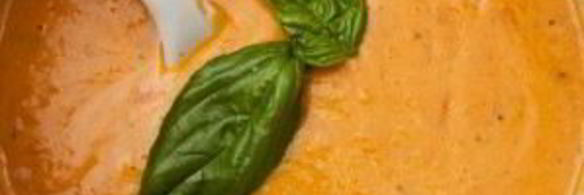 суп-пюре из помидоров с рисом