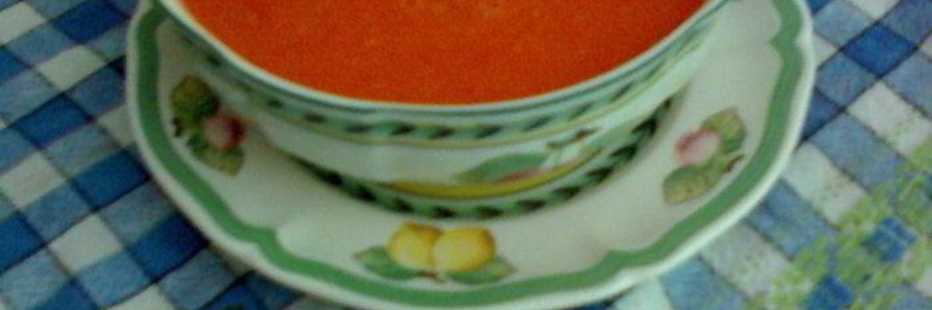 Суп-пюре из помидоров