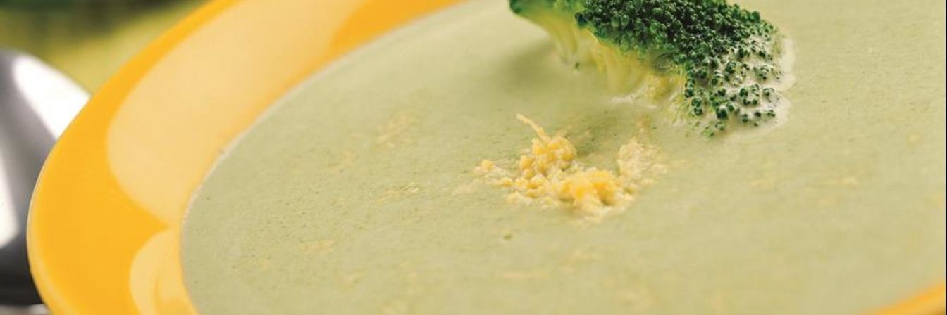 Суп-пюре из порея и брокколи