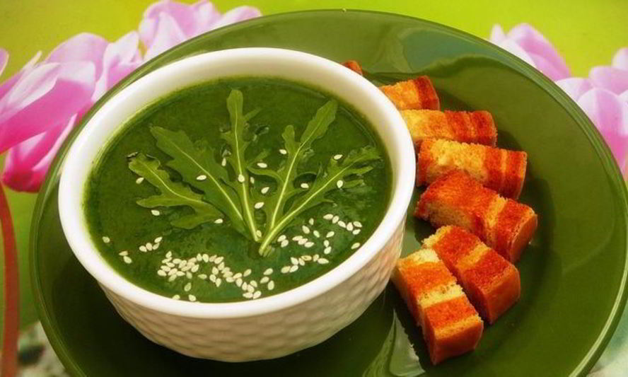 Рецепт супа-пюре из руколы