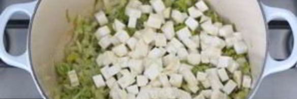 суп-пюре из сельдерея