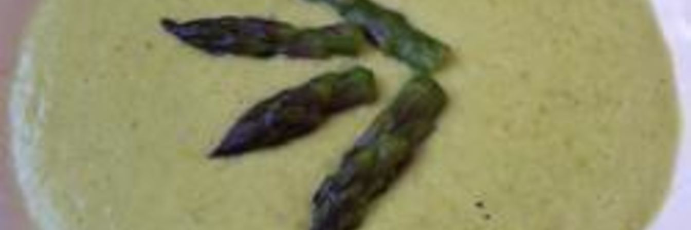 Суп-пюре из спаржи