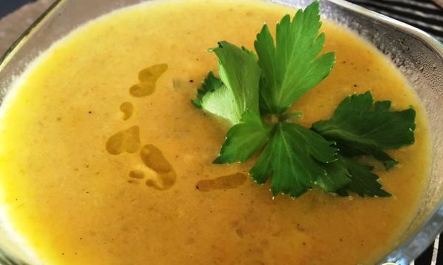 Рецепт супа пюре из стеблей сельдерея