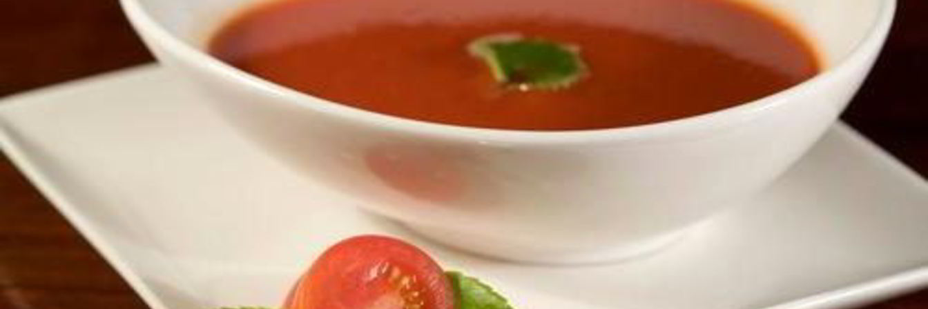Суп-пюре из свежих помидоров