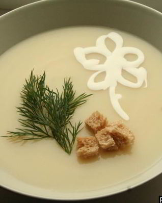 Суп пюре из цветной капусты быстро и вкусно