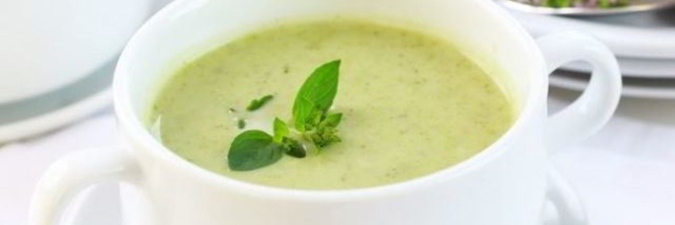 Суп-пюре из цветной капусты и брокколи