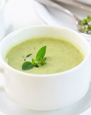 Суп-пюре из цветной капусты и брокколи