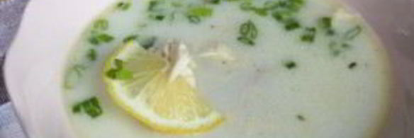 суп-пюре из цветной капусты с курицей