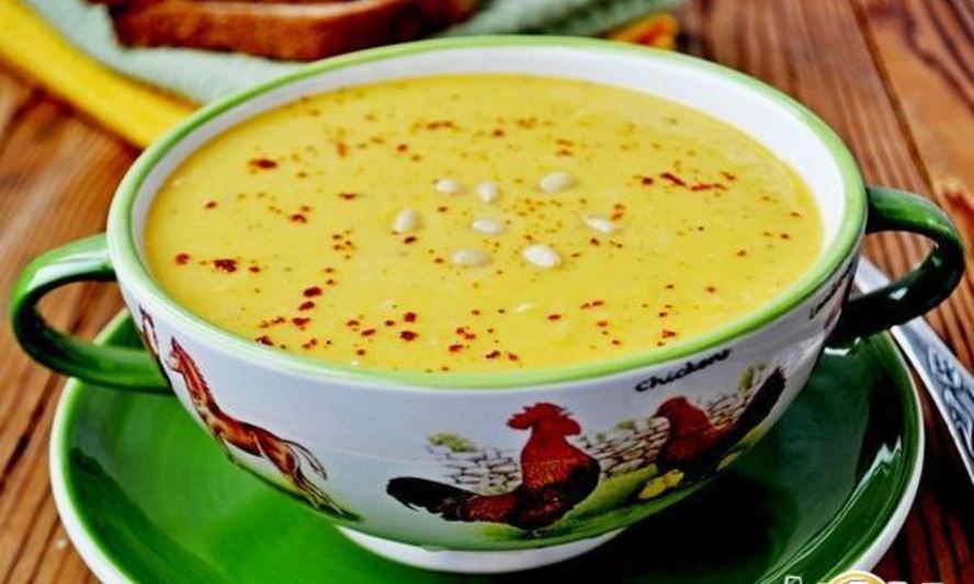 Рецепт супа-пюре из тыквы с тахиной