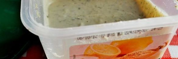 суп-пюре из тыквы с тахиной