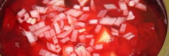 суп-пюре со свеклой