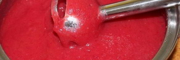 суп-пюре со свеклой