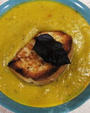 Суп-пюре тыквенный