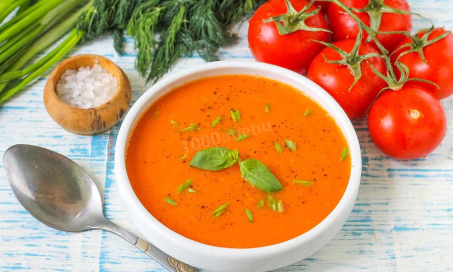 Рецепт томатного супа пюре классический