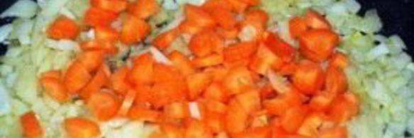 томатный суп-пюре с курицей