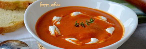 томатный суп-пюре с нутом