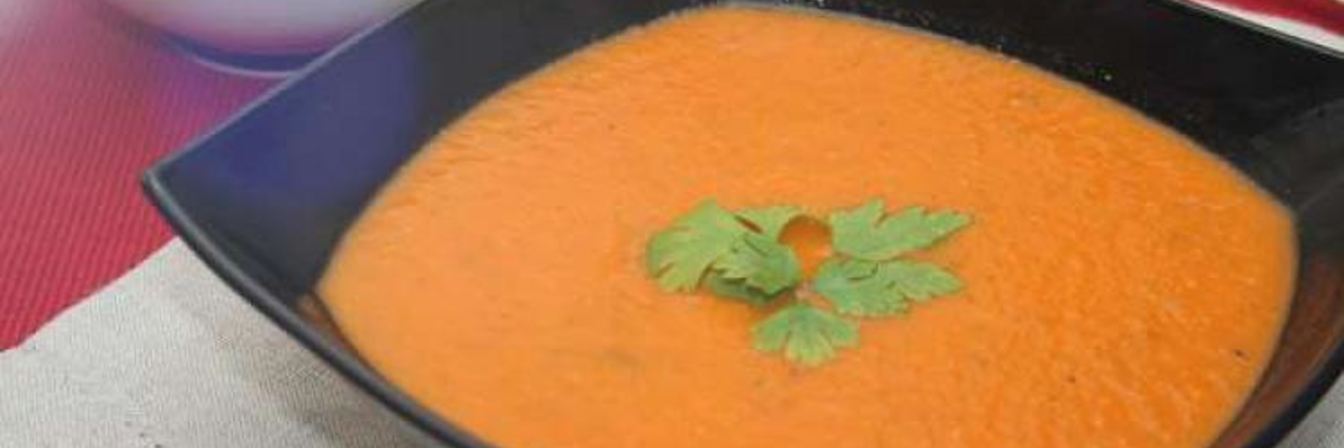 Томатный суп пюре