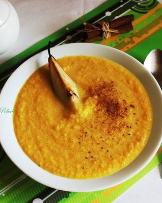 Тыквенно-грушевый суп-пюре