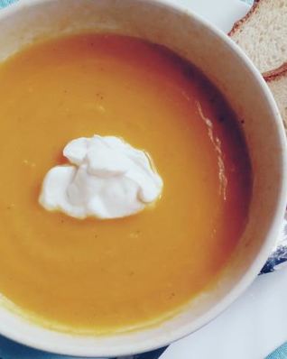 Тыквенно-морковный суп-пюре