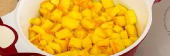 тыквенный суп-пюре с ароматными сухариками