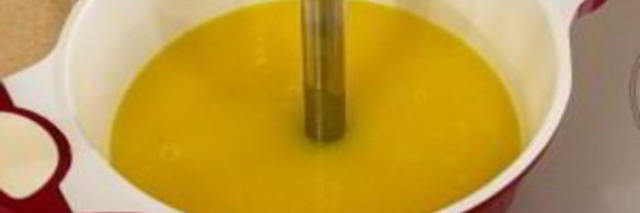 тыквенный суп-пюре с ароматными сухариками