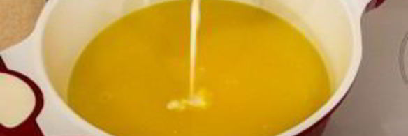 тыквенный суп-пюре с ароматными сухариками