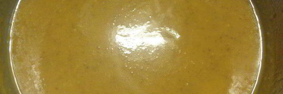 тыквенный суп-пюре с грибами и перцем чили