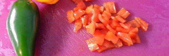 тыквенный суп-пюре с грибами и перцем чили