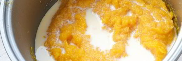 тыквенный суп-пюре в мультиварке