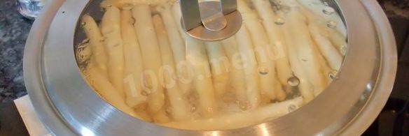 вкусный и простой суп пюре из спаржи