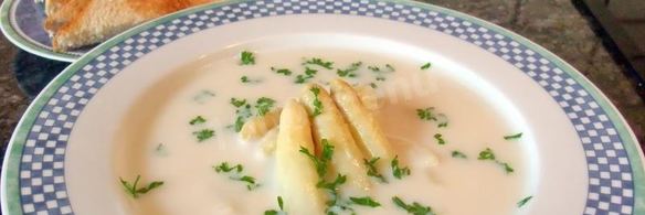 вкусный и простой суп пюре из спаржи