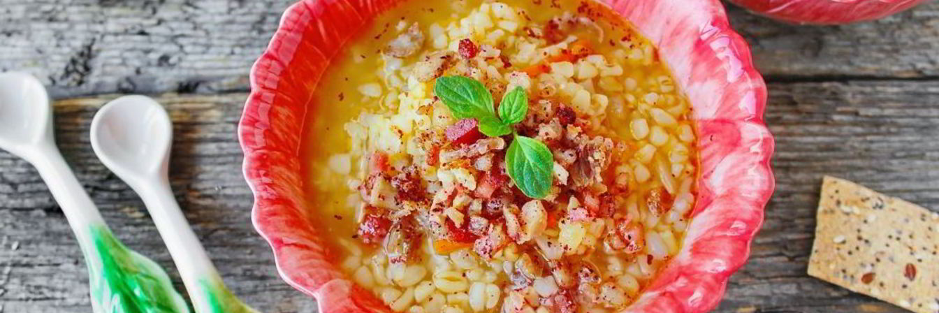 Суп с булгуром