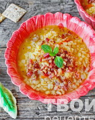 Суп с булгуром