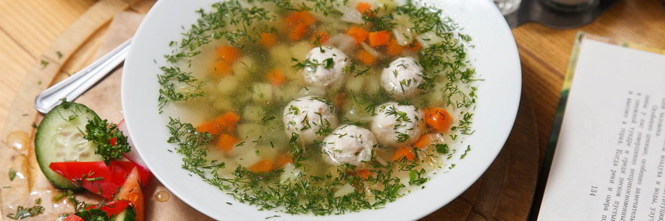 Суп с фрикадельками