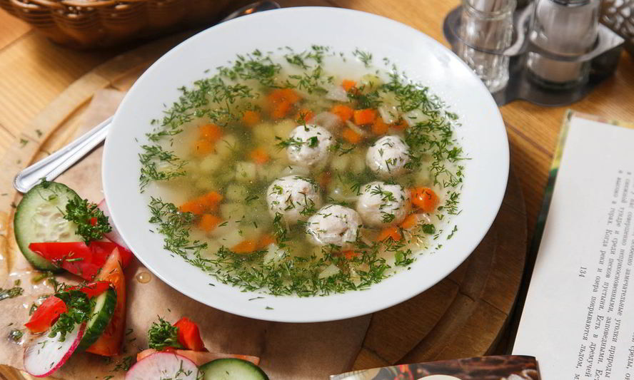 Рецепт супа с фрикадельками