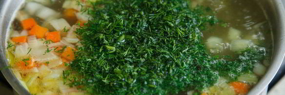 суп с фрикадельками