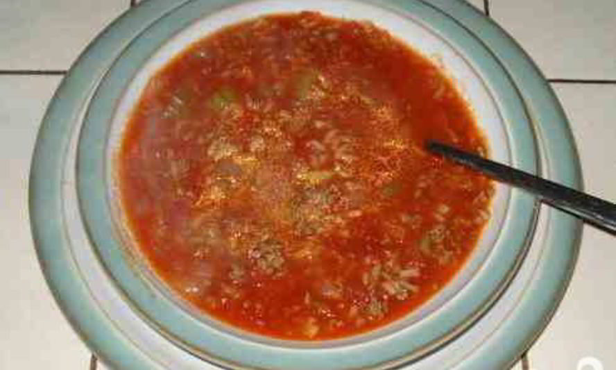 Рецепт супа с говядиной и помидорами