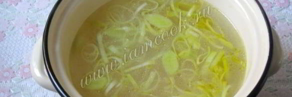 суп с индейкой и овсяными хлопьями