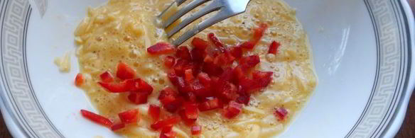 суп с копченой грудинкой и сырными клецками