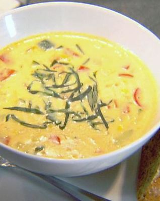 Суп с кукурузой