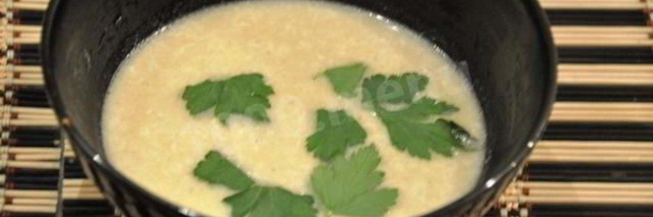 Суп с сыром