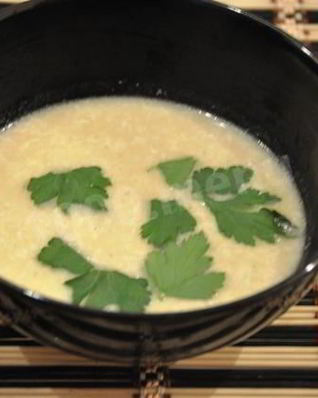 Суп с сыром