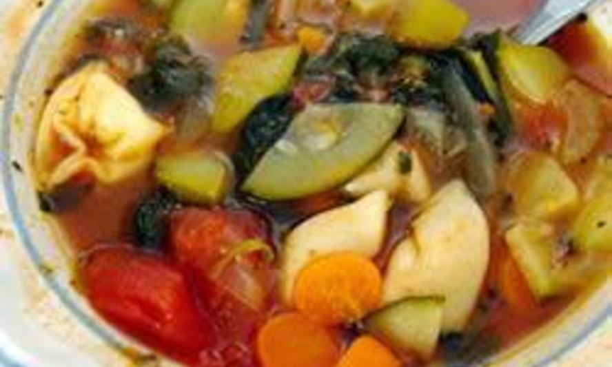 Рецепт супа с тортеллини