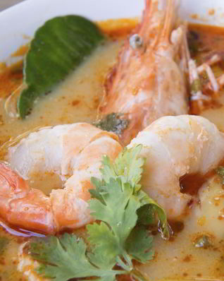 Суп том ям с креветками