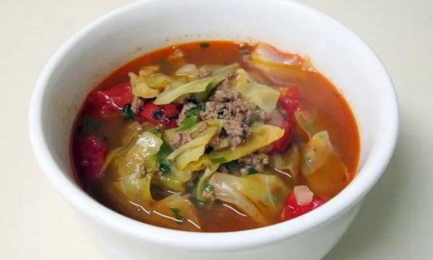 Рецепт сытного супа с овощами и мясным фаршем