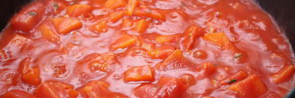 томатный суп с тыквой